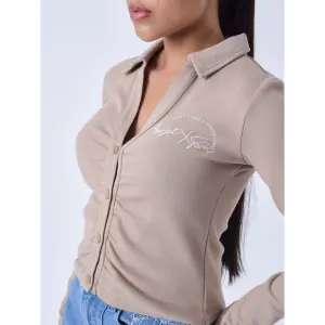 Camisa de gola Polo para mulher Project X Paris image-4