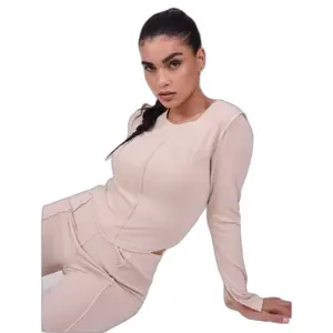 Pull manches longues coutures apparentes femme Project X Paris image-3