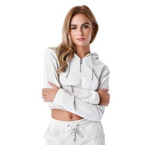 Bluza z kapturem krótka aksamitna dla kobiet Project X Paris image-3