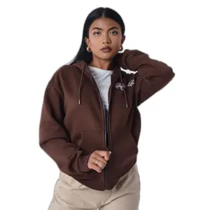 Sweatshirt damescapuchon met rits Project X Paris image-4