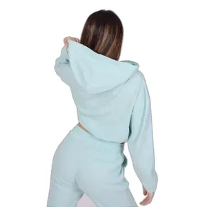 Women's hooded sweatshirt Project X Paris Effet Nid D'Abeille image-4