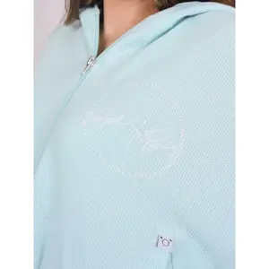 Women's hooded sweatshirt Project X Paris Effet Nid D'Abeille image-5