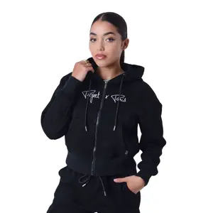 Sweatshirt damescapuchon met rits Project X Paris image-1