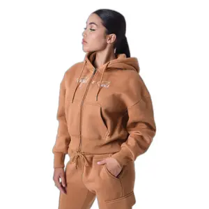 Sweatshirt damescapuchon met rits Project X Paris image-3