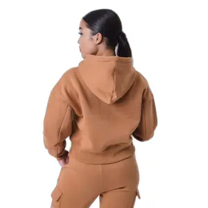 Sweatshirt damescapuchon met rits Project X Paris image-5