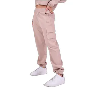 Pantalon de jogging cotelé à poches multiples femme Project X Paris image-2