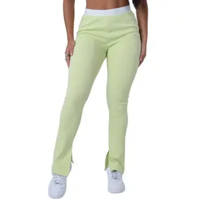 Pantalon flare ourlet fendu femme Project X Paris image-0