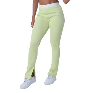 Pantalon flare ourlet fendu femme Project X Paris image-1