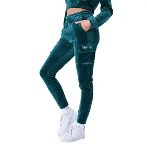 Dames cargopantalon van velours Project X Paris image-4