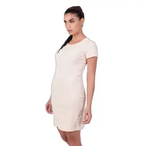 Geribd jurkje met korte mouwen voor dames Project X Paris image-3