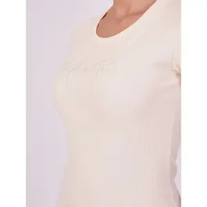 Geribd jurkje met korte mouwen voor dames Project X Paris image-5