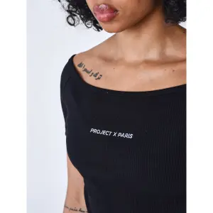 T-shirt με ανοιχτούς ώμους για γυναίκες Project X Paris image-5