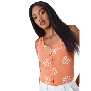 Tank top med blomsterprint til kvinder Project X Paris image-3