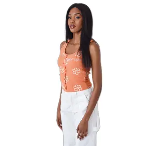 Tank top med blomsterprint til kvinder Project X Paris image-2