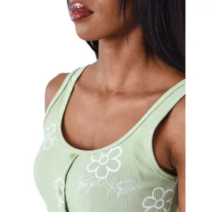 Tank top med blomsterprint til kvinder Project X Paris image-4