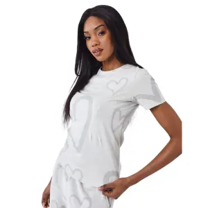 Women's heart printed t-shirt Project X Paris image-2