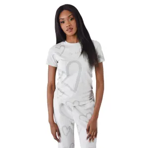 Women's heart printed t-shirt Project X Paris image-1