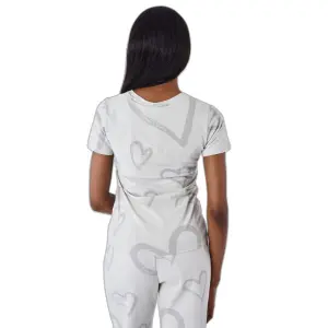 Women's heart printed t-shirt Project X Paris image-3