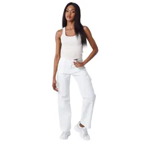 Camiseta de tirantes anchos mujer Project X Paris image-0