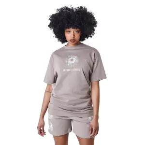 Oversize-T-Shirt mit Blumenmuster, Damen Project X Paris image-1