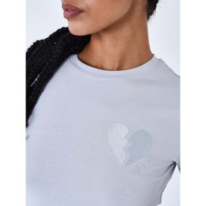 T-shirt met gebroken hart van vrouw Project X Paris image-5