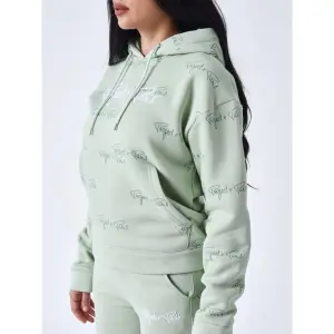 Sweatshirt med hætte til kvinder Project X Paris all over signature image-3