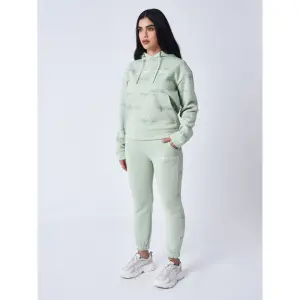 Sweatshirt med hætte til kvinder Project X Paris all over signature image-1