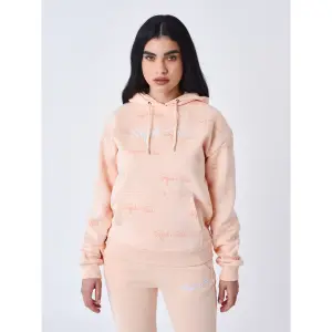 Sweatshirt med hætte til kvinder Project X Paris all over signature image-2