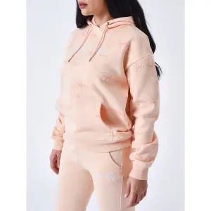 Sweatshirt med hætte til kvinder Project X Paris all over signature image-3