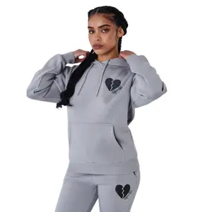 Casaco com capuz para mulher com o coração partido Project X Paris image-1