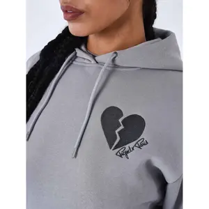 Casaco com capuz para mulher com o coração partido Project X Paris image-5