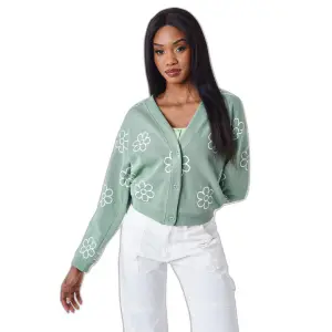 Jersey de mujer con estampado de bocetos florales Project X Paris image-2