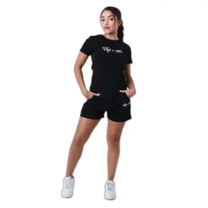 Short basique broderie logo femme Project X Paris image-1