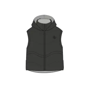 Weste mit Kapuze für Damen in Wellenmuster Project X Paris