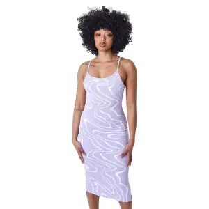 Vestido feminino sem alças com efeito de ecume Project X Paris image-0