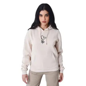 Sudadera con capucha y logotipo de corazón para mujer Project X Paris image-0