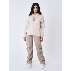 Sudadera con capucha y logotipo de corazón para mujer Project X Paris image-1