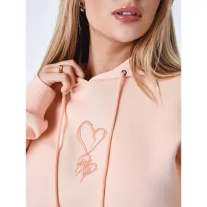 Sudadera con capucha y logotipo de corazón para mujer Project X Paris image-3