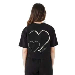 T-shirt com estampa de coração para mulher Project X Paris image-1