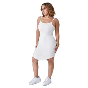 Figurbetontes Frauenkleid mit Trägern Project X Paris image-0