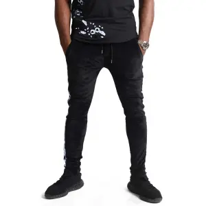 Velvet joggingbroek met zijkanten Project X Paris Capsule Gradur image-0