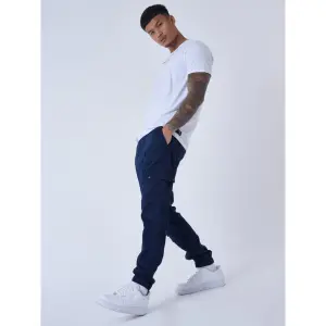 Jeans cargo multi poches, bas élastique Project X Paris 1 image-4