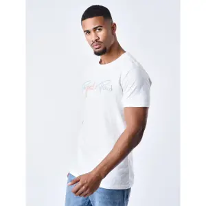 Embroidered rainbow logo T-shirt Project X Paris Signature image-2