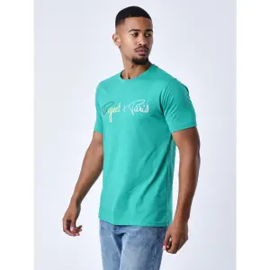 Regenboog logo t-shirt borduren Project X Paris image-2