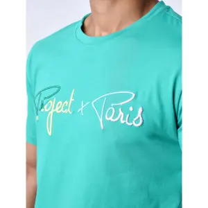 Regenboog logo t-shirt borduren Project X Paris image-5