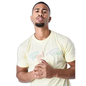 Rainbow embroidery t-shirt Project X Paris image-4