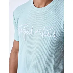 Handtekeningborduursel T-shirt Project X Paris Waffle Logo image-5