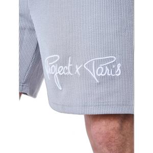 Short logo signature broderie Project X Paris Waffle image-5