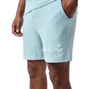 Signature logo shorts embroidery Project X Paris Waffle image-5