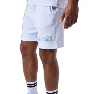 Signature logo shorts embroidery Project X Paris Waffle image-4